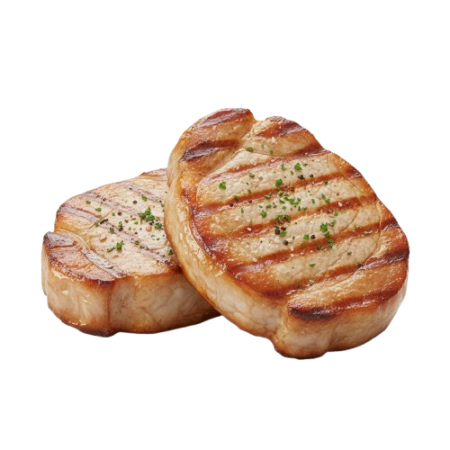 2 Center Cut Pork Chops